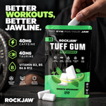 Tuff Gum Performance | Chicle duro para mandíbula + 40 mg de cafeína y taurina