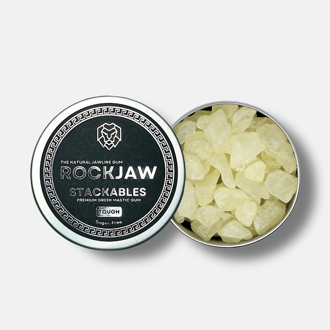 ROCKJAW® Premium Chios Greek Mastic Chicle de mandíbula dura | Apilables